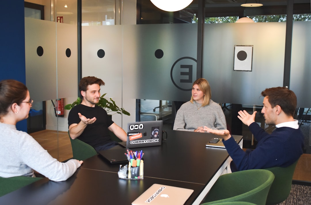 Zespół MedTech Solutions podczas spotkania